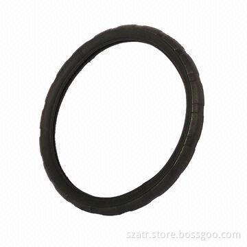 Car steering wheel cover with durable, non-slip and comfortable texture functions